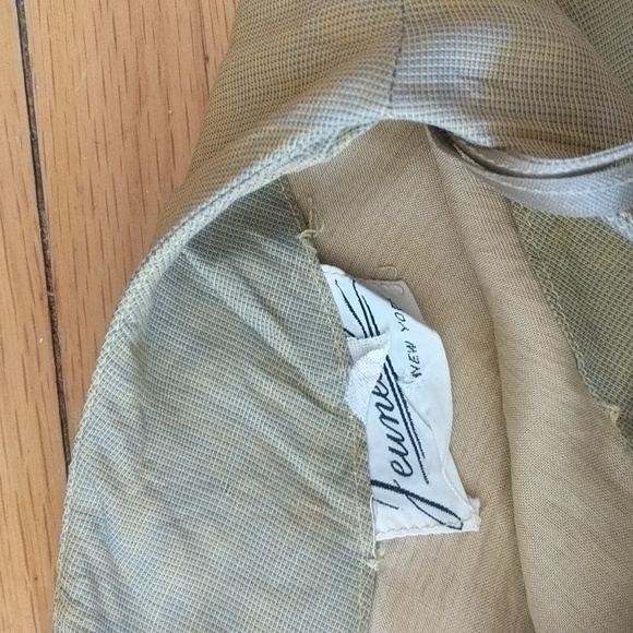 Host Pick 🎀 1950's Green Metallic Dress - Picture 3 of 8